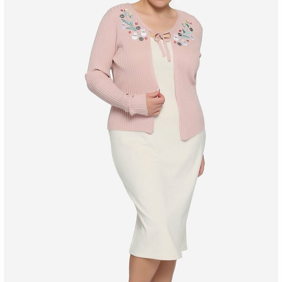 Her Universe Studio Ghibli My Neighbor Totoro Tie-Front Cardigan Size Large - Picture 2 of 4